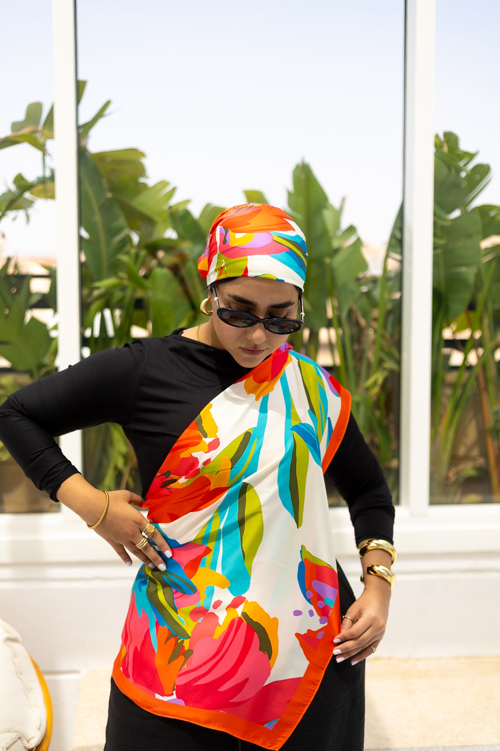 Flora Fiesta Scarf