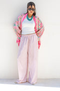 Pure linen pants