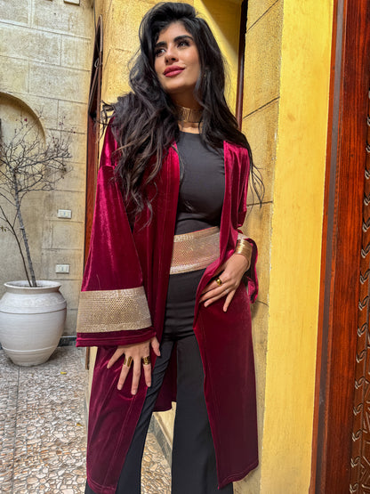 Opal mid length Kaftan