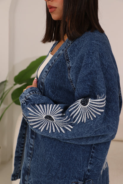 Flowers cardigan