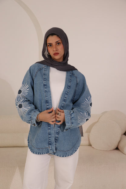Flowers cardigan