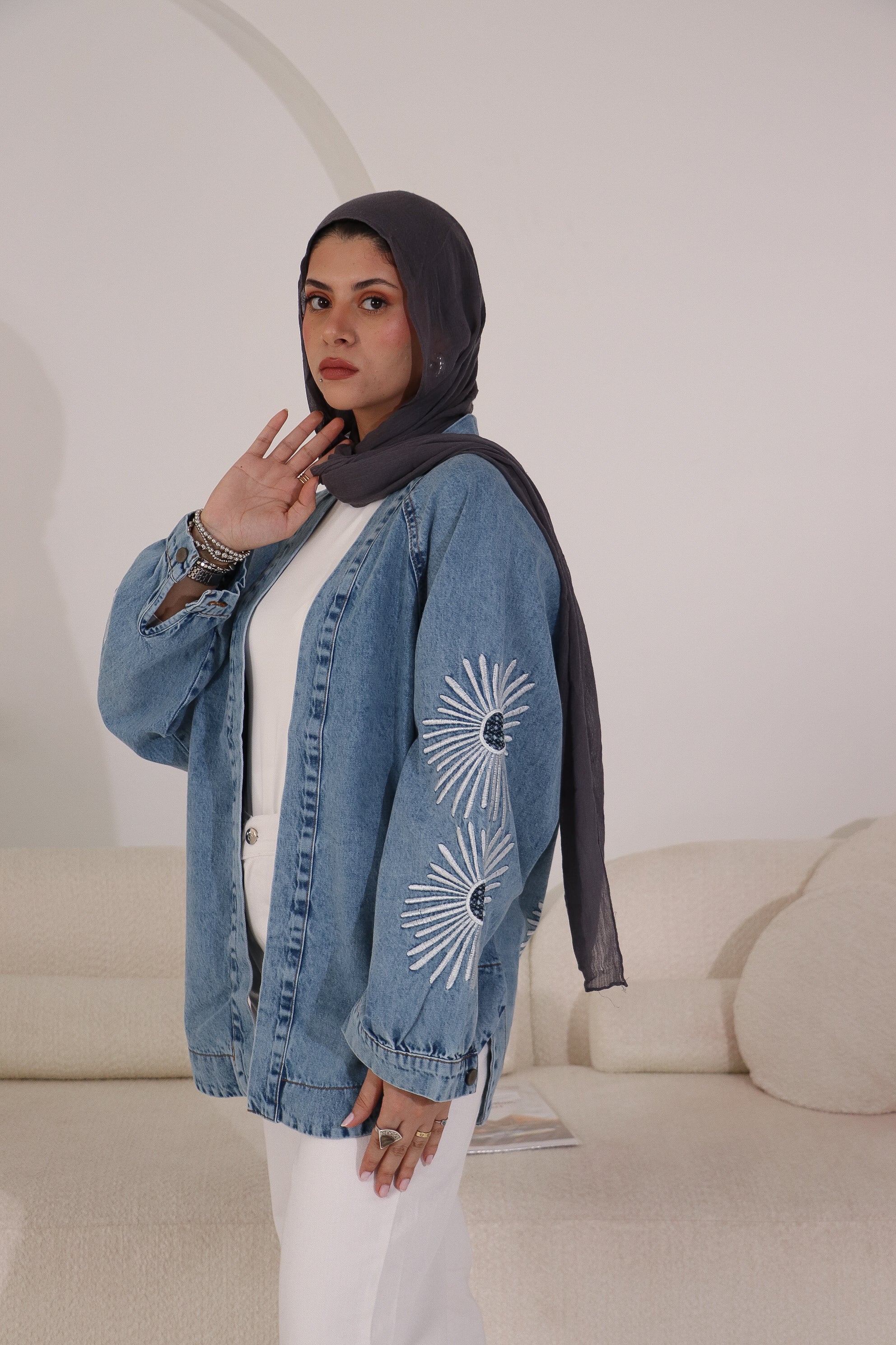 Flowers cardigan