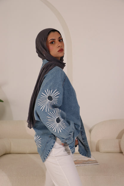 Flowers cardigan