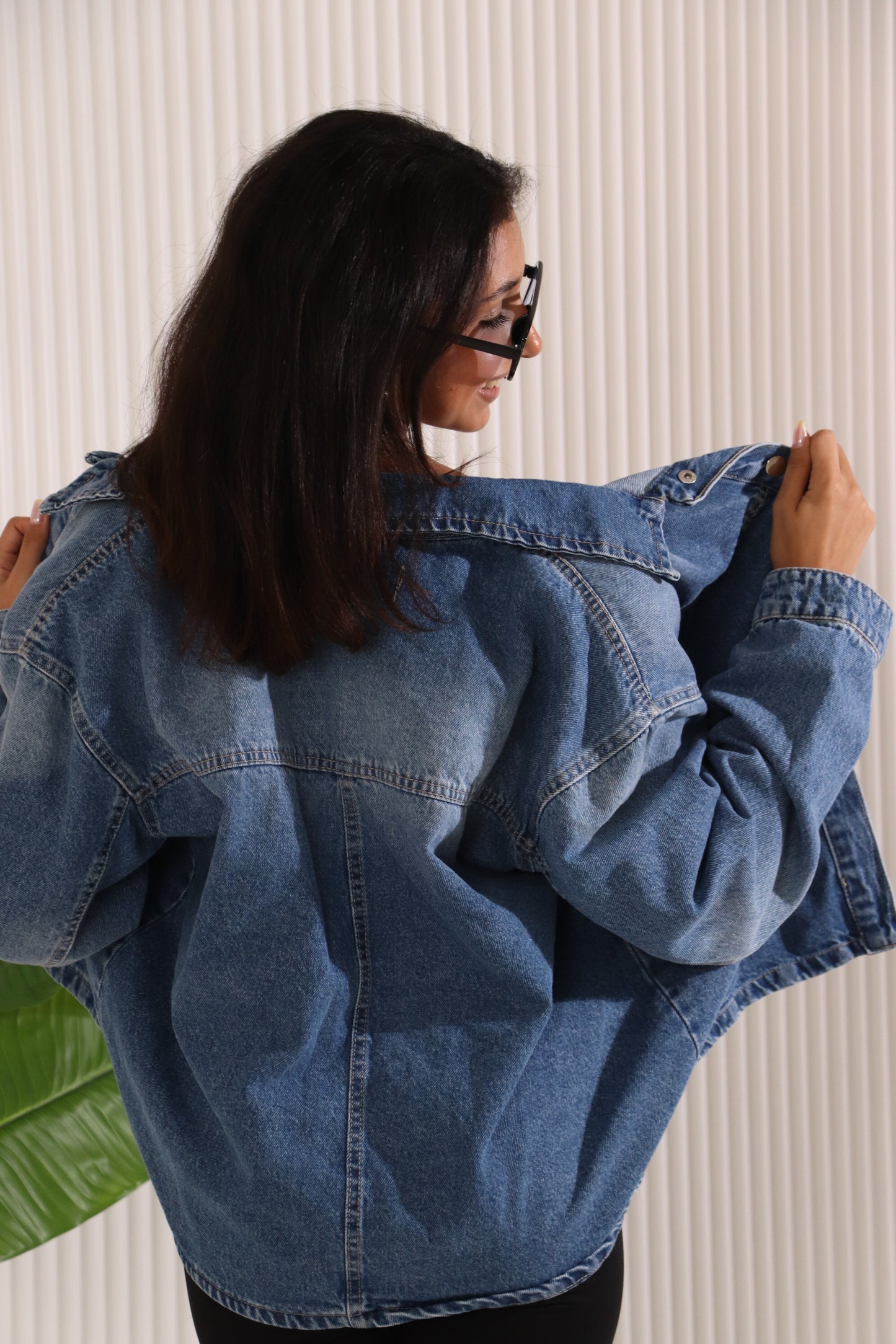 jeans jacket in shades
