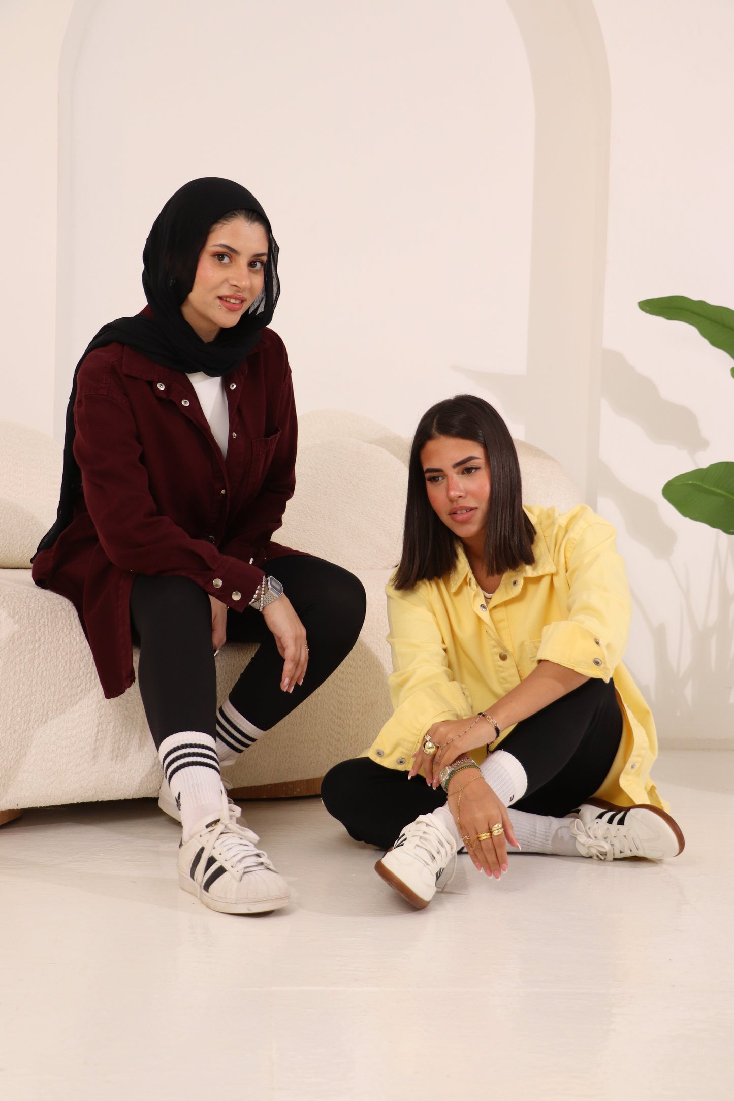 Gabardine long shirt