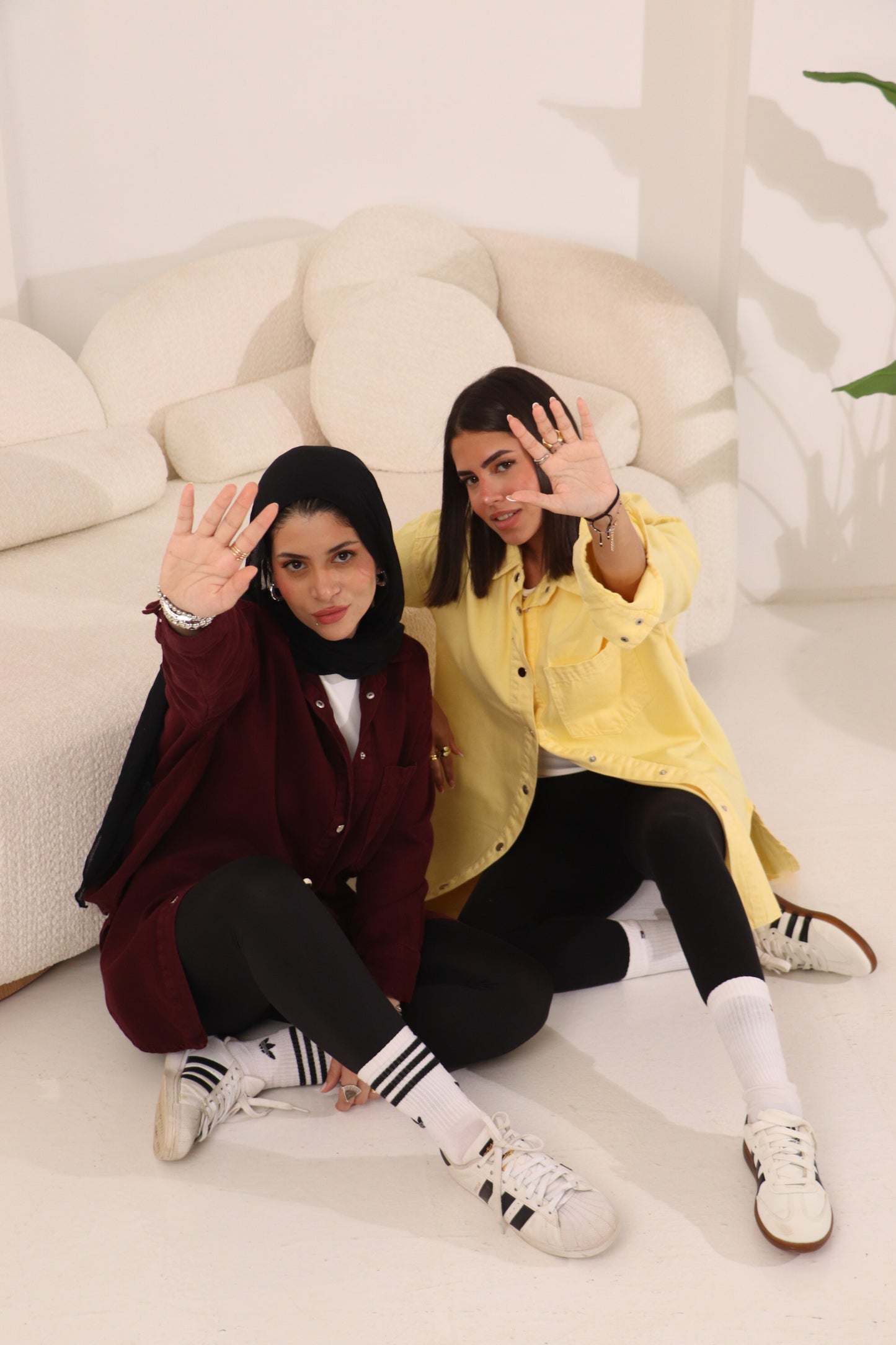 Gabardine long shirt