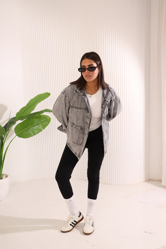 jeans jacket in shades