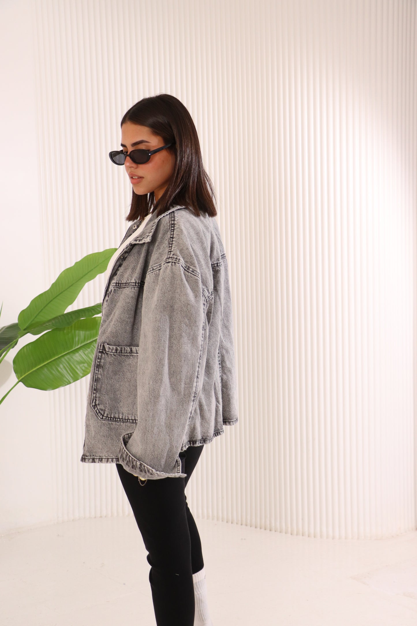 jeans jacket in shades