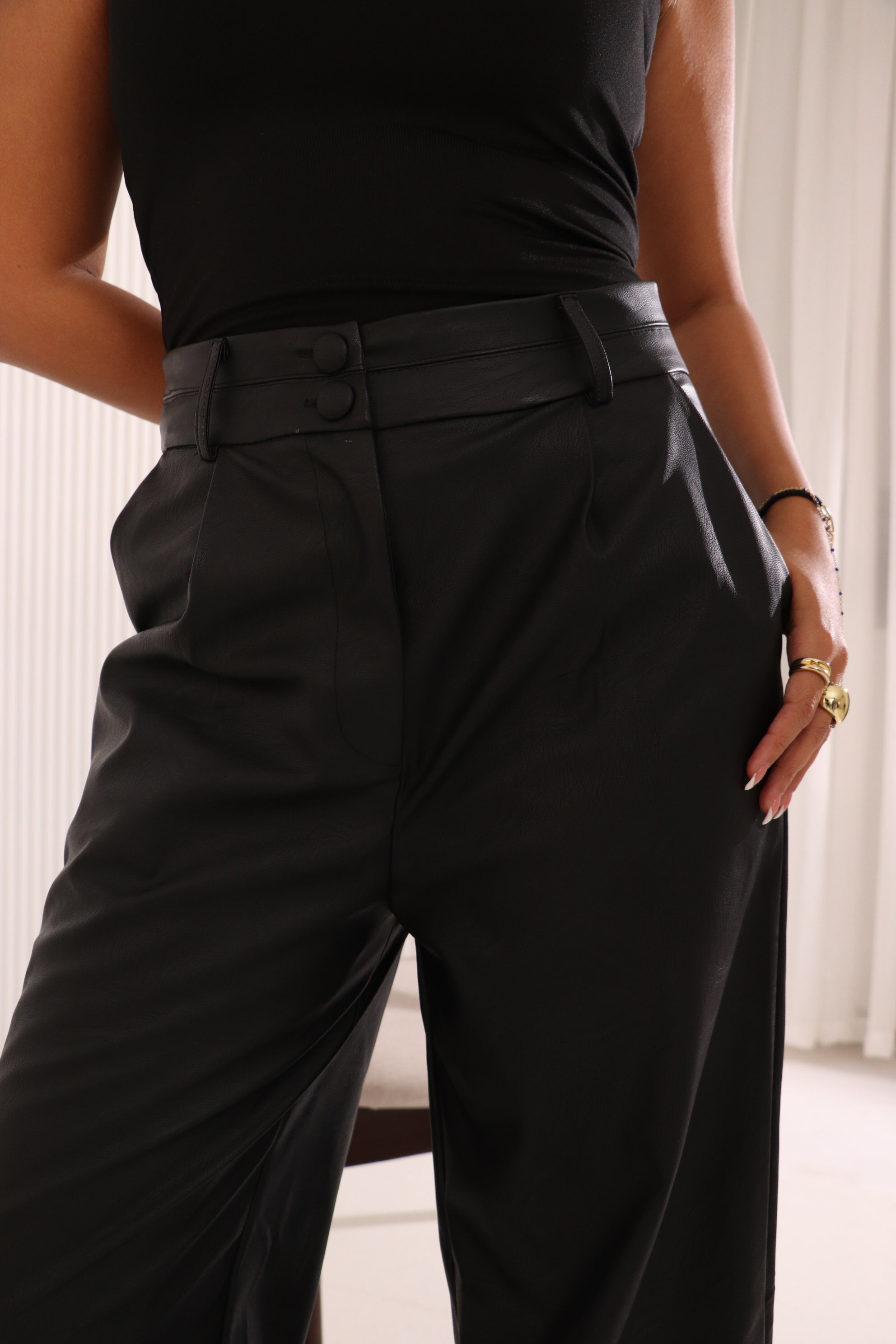 Leather pant