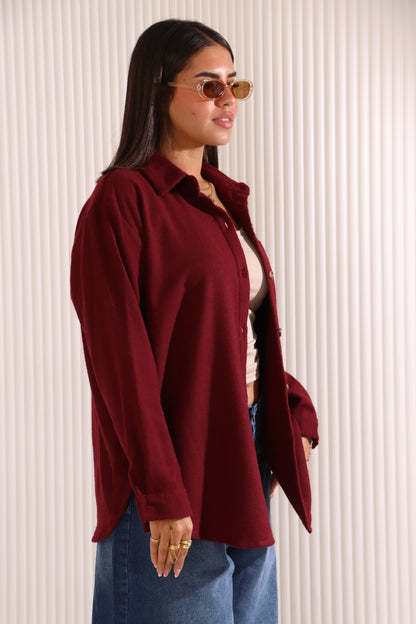 Ruby wool shirt
