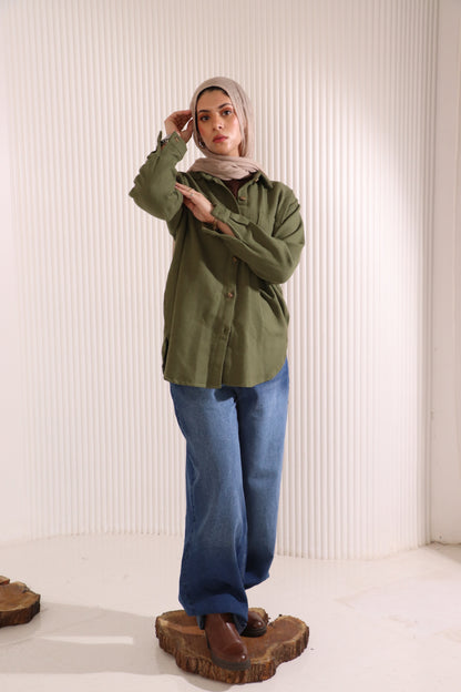 Ruby wool shirt