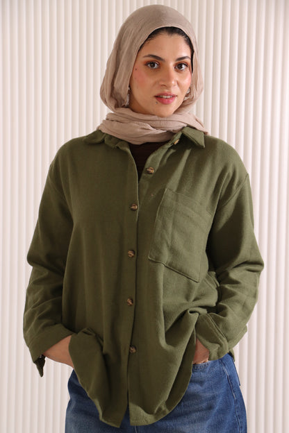 Ruby wool shirt