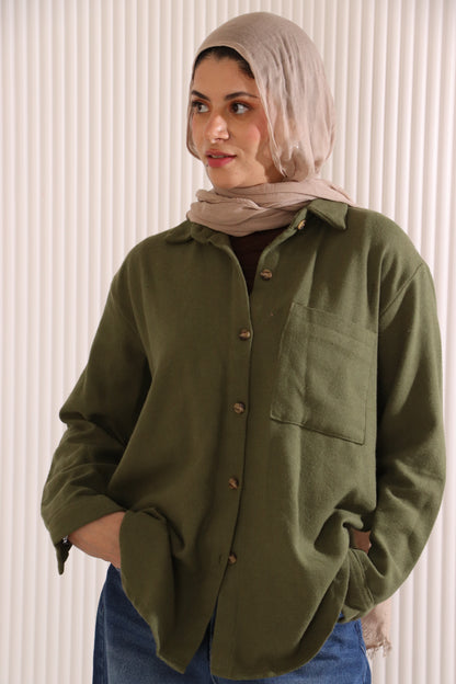 Ruby wool shirt
