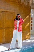 Red Zebra Cardigan