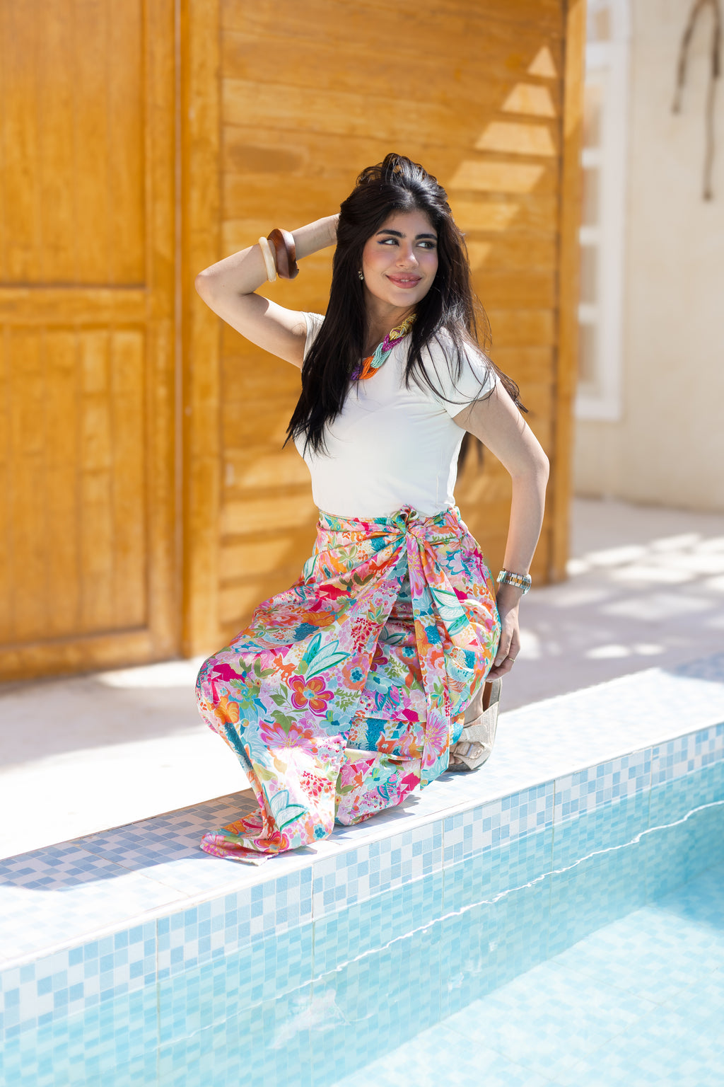 Tropical vibes skirt