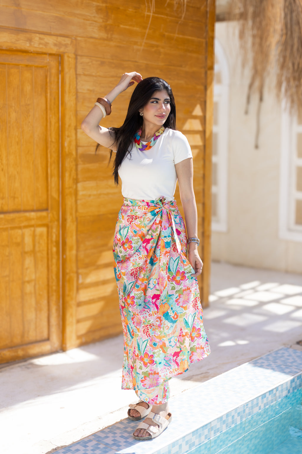 Tropical vibes skirt