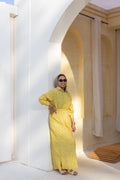 Golden Bloom Dress