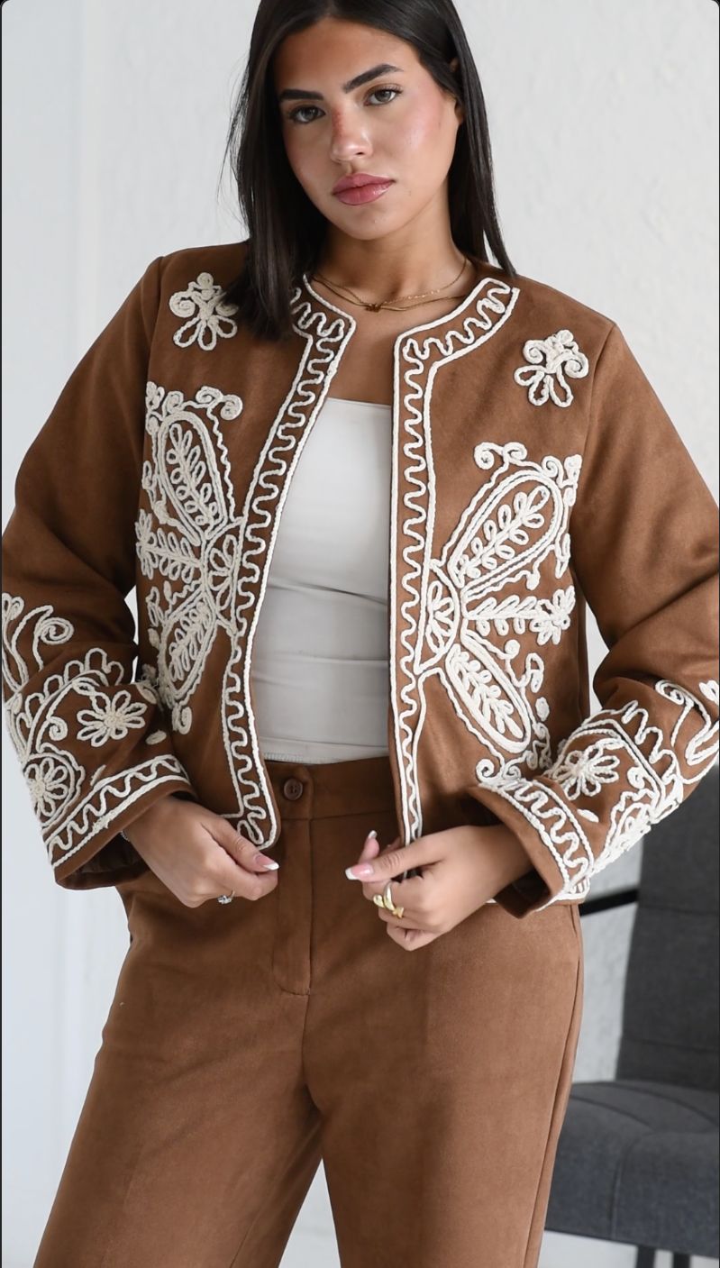 Eliena  Embroidered jacket