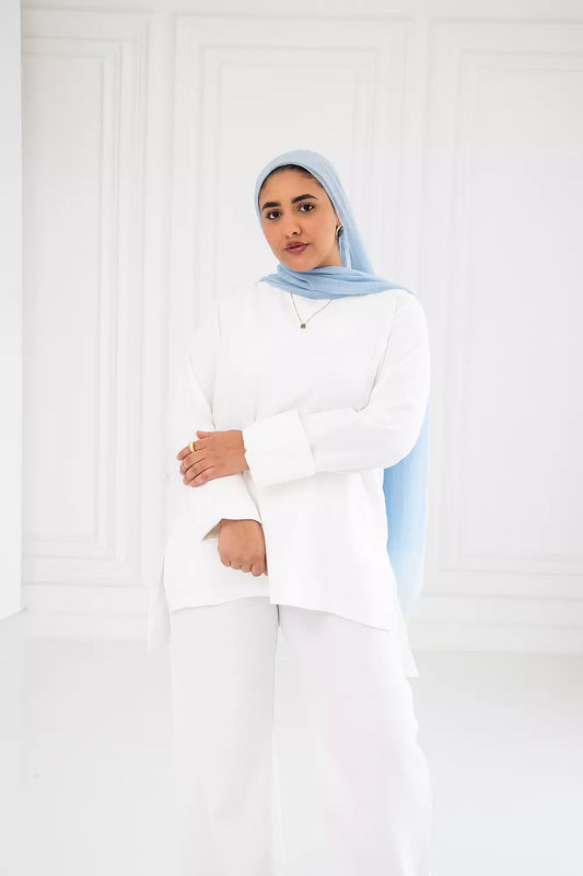 Rosa high and low blouse