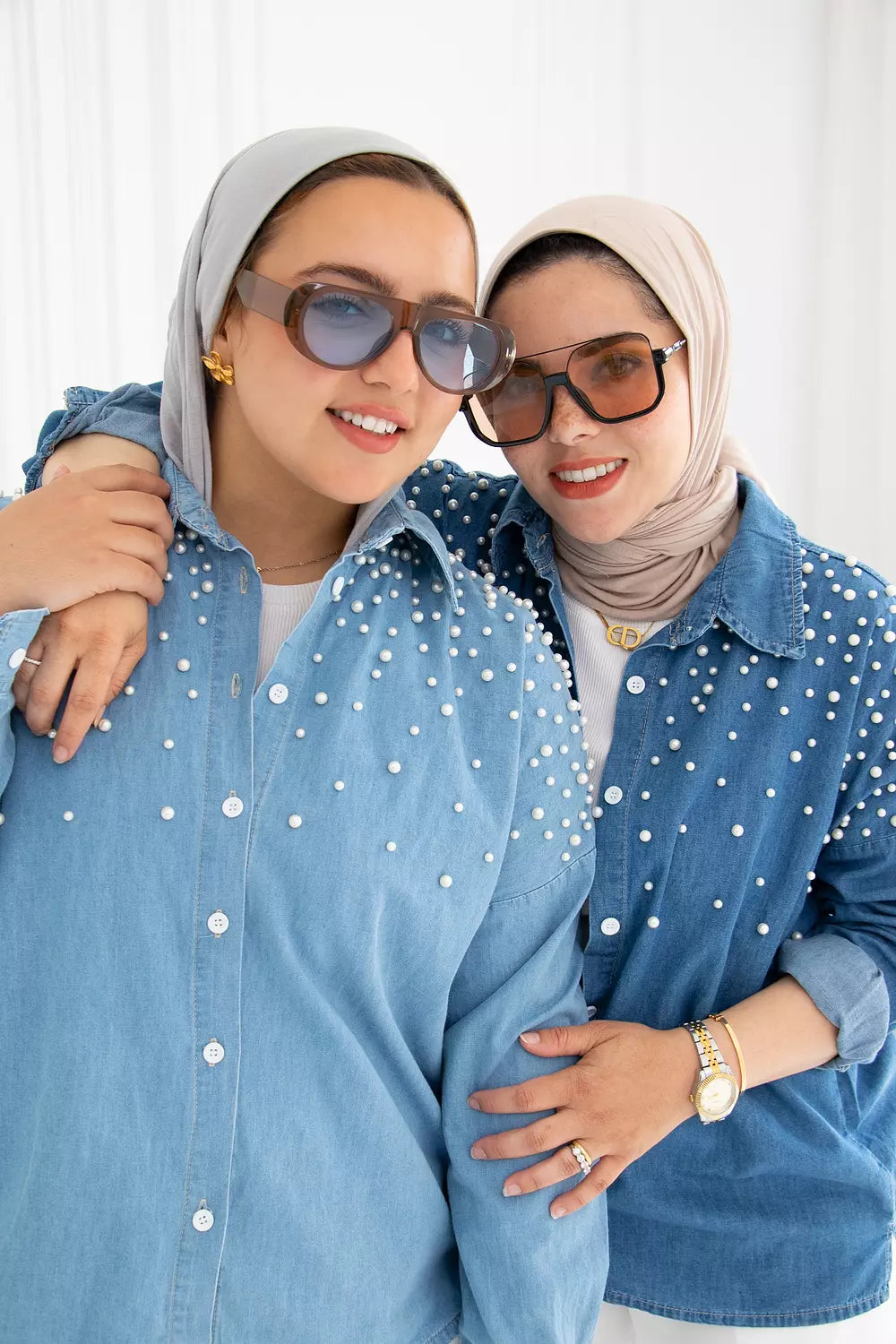 Pearl Denim Shirt