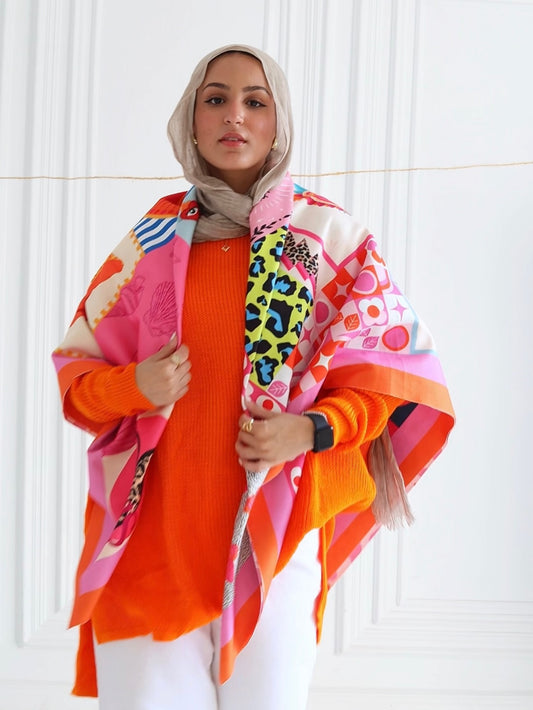 Lucky Charm Patch Scarf