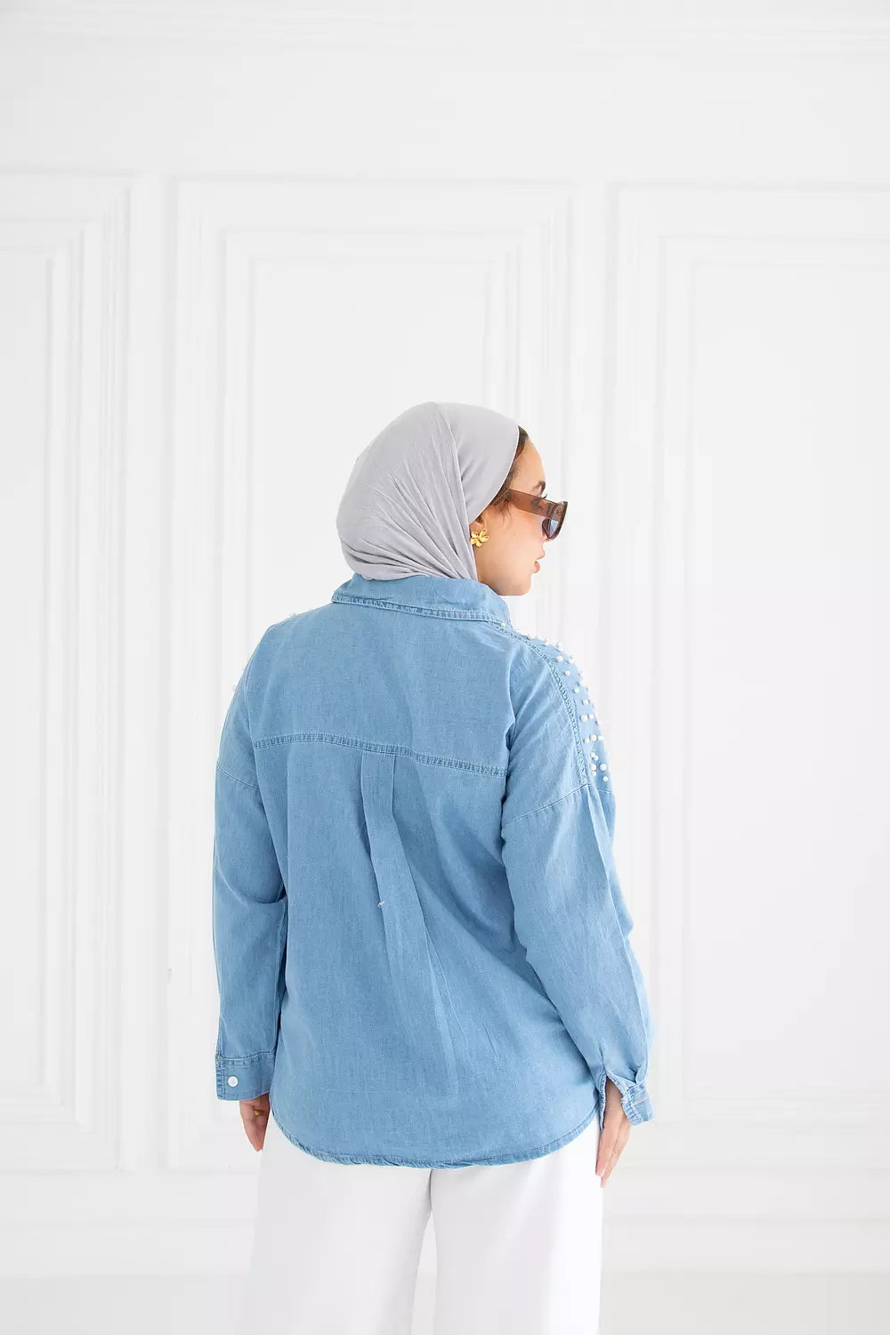 Pearl Denim Shirt