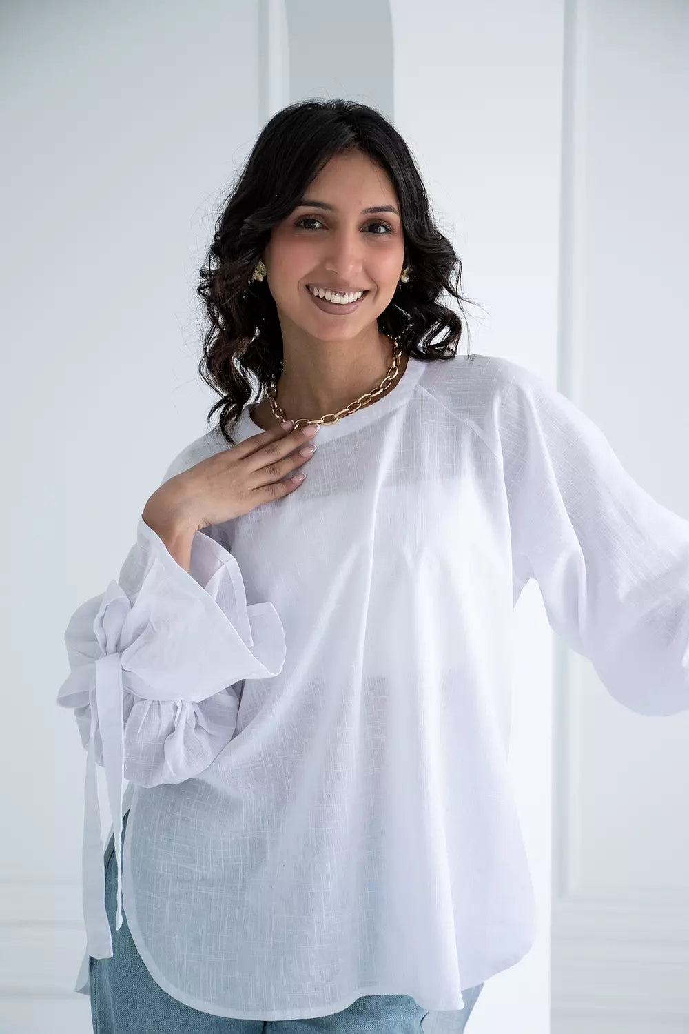 Bow blouse