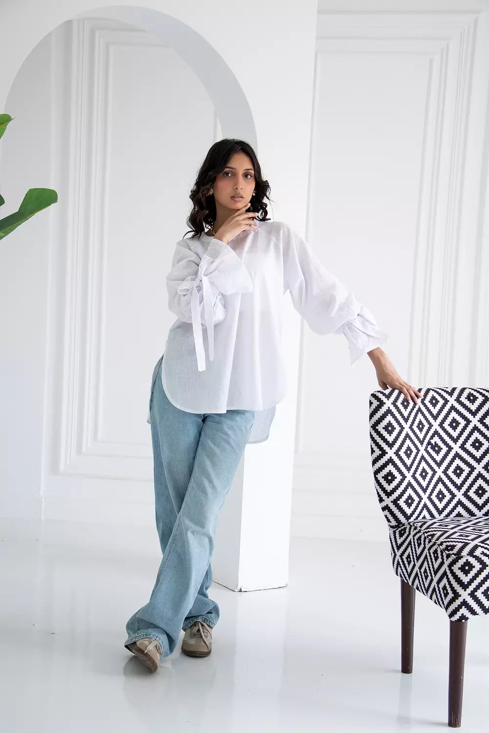 Bow blouse