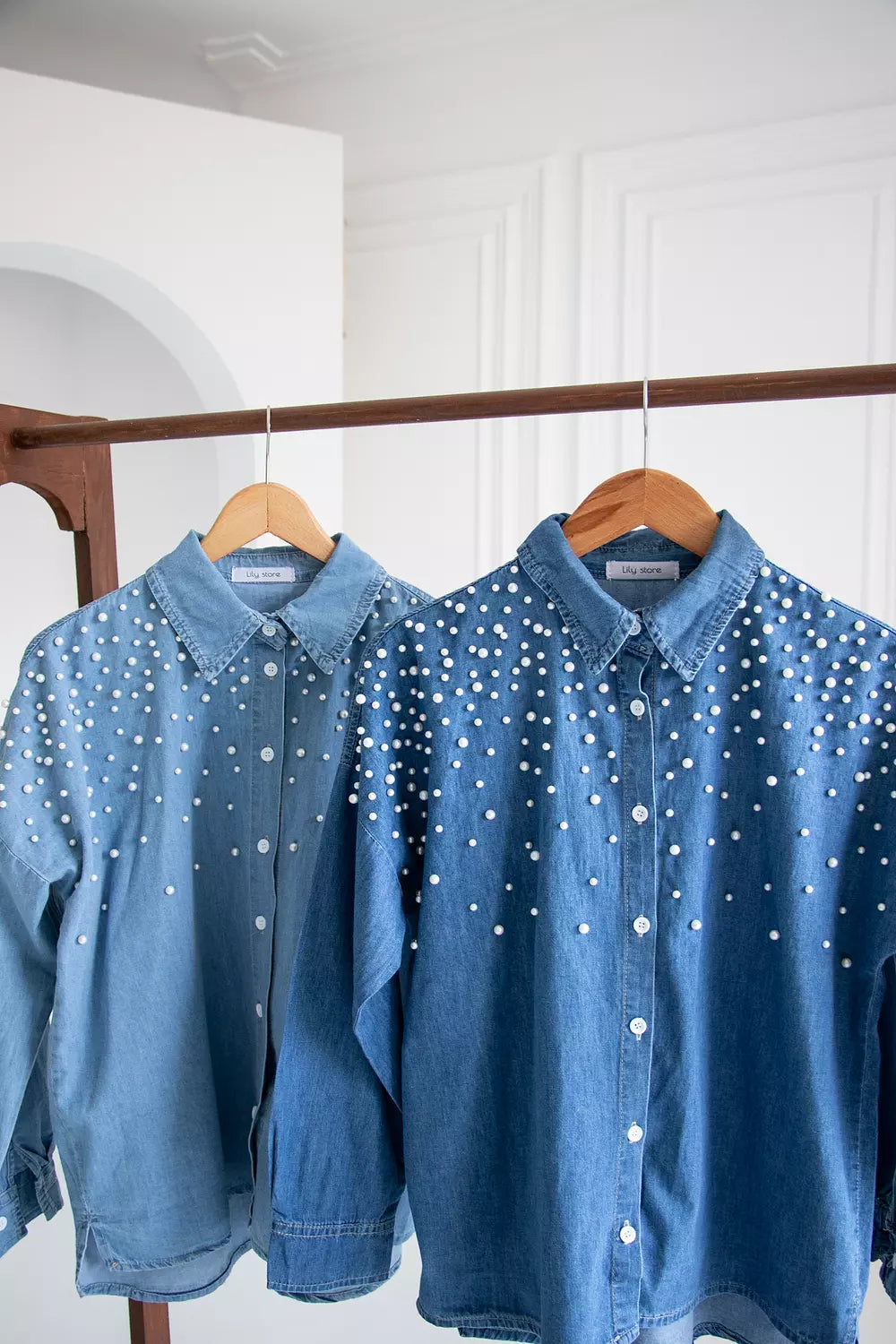 Pearl Denim Shirt